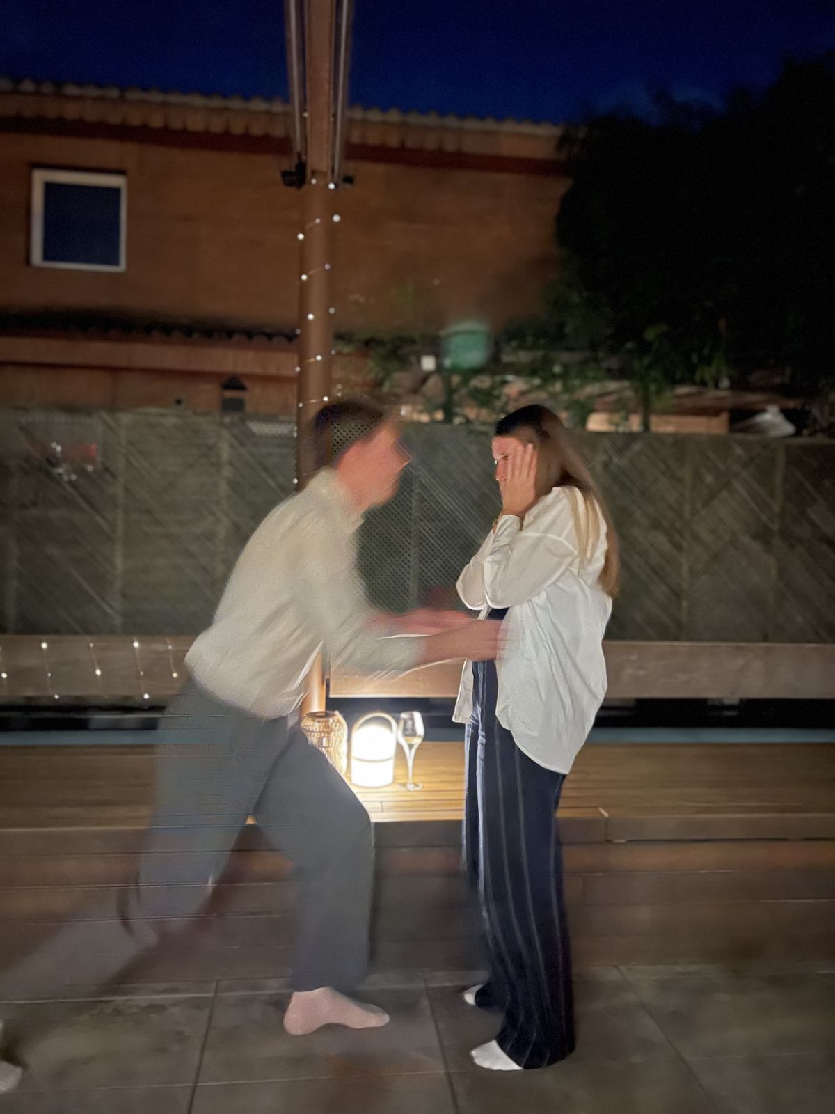 Sílvia and Stian just engaged, in Sant Cugat